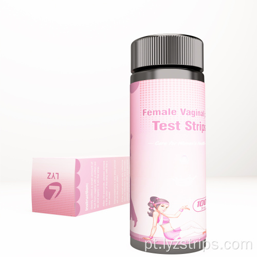 Kit de autoteste feminino da Amazon Tiras de teste de HP vaginal